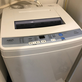 【ネット決済】AQUA アクア 洗濯機 AQW-S60D