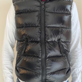 超美品 DUVETICA【デュベティカ】ダウンベスト ARISTEO アリステオ サイズ46 ALL BLACK 