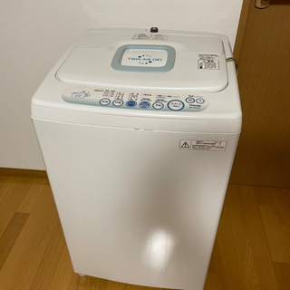 TOSHIBA 東芝 4.２kg 簡易乾燥機能付 洗濯機