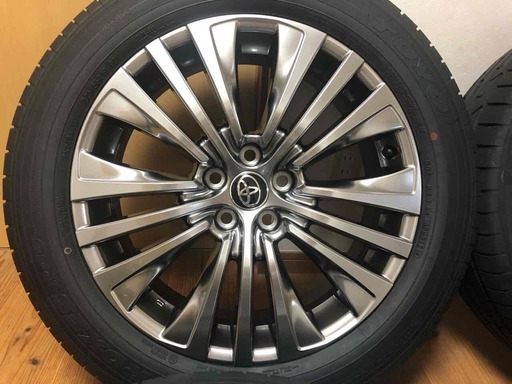 ✨新品同様✨ ハリアー80 タイヤ、ホイールセット 新車外し 225/55/R19