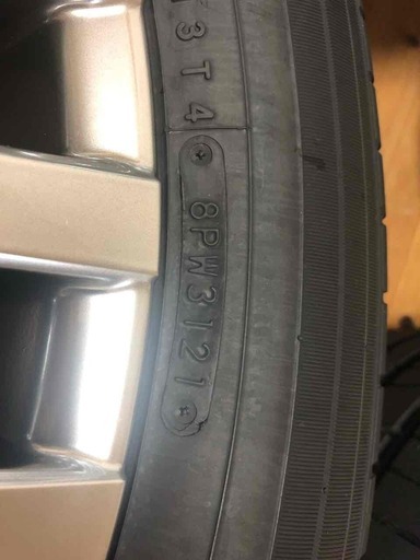 ✨新品同様✨ ハリアー80 タイヤ、ホイールセット 新車外し 225/55/R19