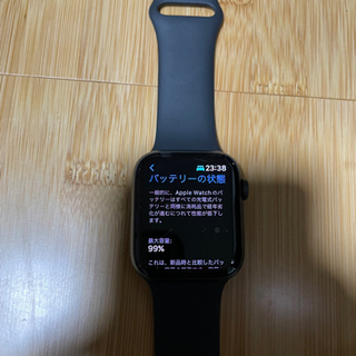 Apple Watch Series 6(GPSモデル)-44mmスペースグレイ