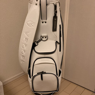 VESSEL LUX CART WHITE キャディバッグ