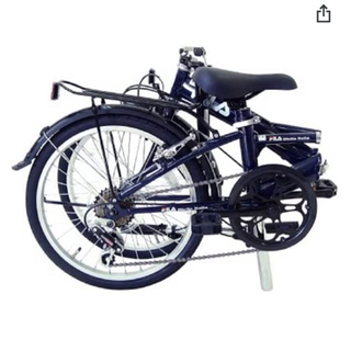 FILA 折りたたみ自転車 レッド&ネイビー 2台セット