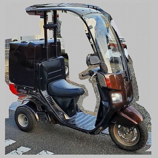 ★値引で110000円☆確認走行済★ホンダ ジャイロキャノピー TA02★納車整備可★お届け可★登録代行可★全国発送可能★50cc 原付　宅配達出前　スクーター バイク Uber　ウーバー