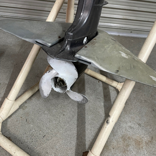 トーハツ5馬力船外機　始動確認済み　