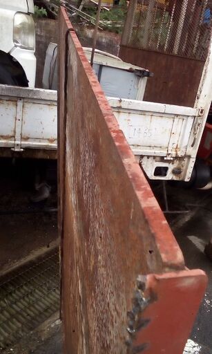 ワイド2トン車幅サイズの16ミリ鉄板5万円売り送料込み