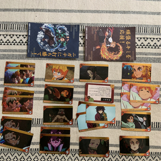 【鬼滅の刃】カード　23枚　ハガキ2枚