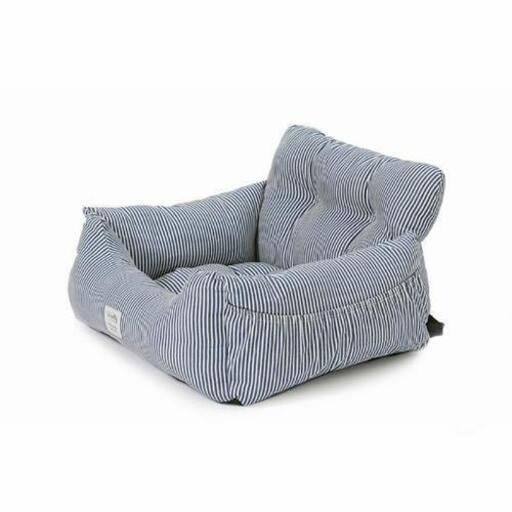 新品 ドライブ ベッド ストライプ　ペット用