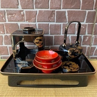 ◎大幅お値下げしました‼️ 逸品 貴重 伝統工芸 能登輪島塗 黒漆蒔絵