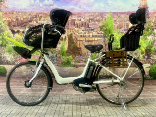 D13D電動自転車M42M 長生き8アンペア　ヤマハモア