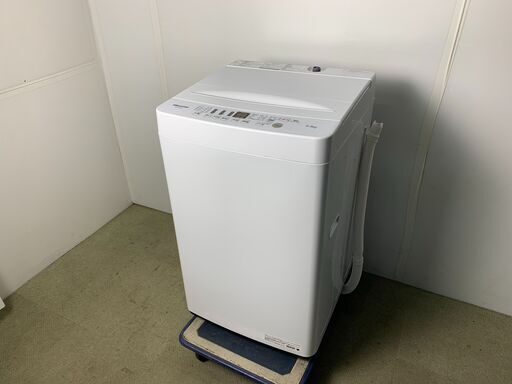 (211007)　★美品★　ハイセンス／Hisense　全自動電気洗濯機　HW-E5503　5.5Kg　2020年製