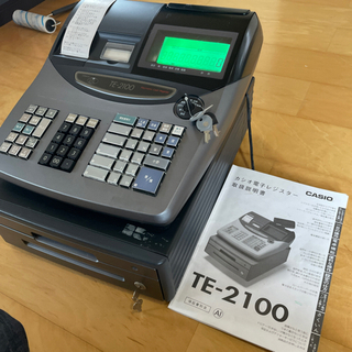 カシオレジスターTE-2100フル設定無料長期使用可能911772