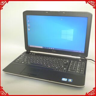 即使用可能 中古美品 ノートパソコン Windows10 15.6型ワイド デル 