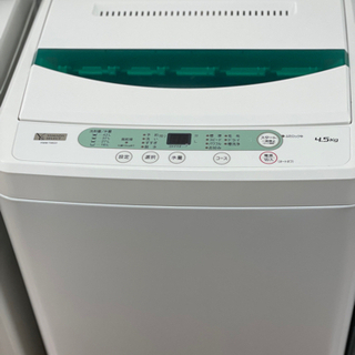 送料・設置込み 洗濯機 4.5kg ヤマダ 2019年