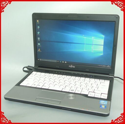 日本製 ノートパソコン 中古良品 13.3型ワイド FUJITSU 富士通 S762/F 第3世代 i5 8GB DVDRW 無線 Wi-Fi Windows10 Office 即使用可