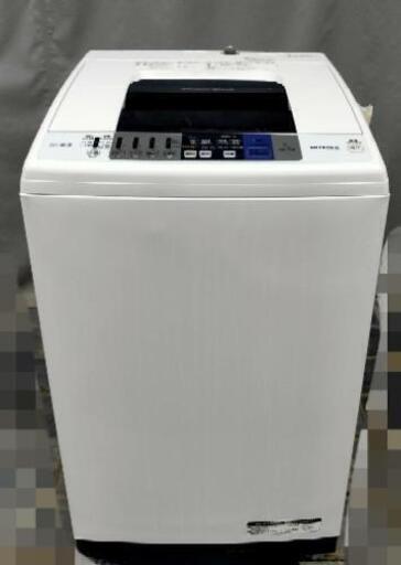 【販売中】HITACHI　全自動電気洗濯機　NW-70B　2018年製　7.0kg　日立　洗濯機　エコライフ