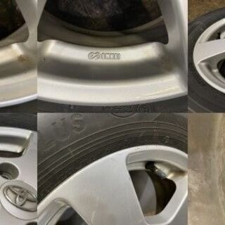 【YOKOHAMA ice GUARD iG50 PLUS 175/70R14】スタッドレス【トヨタ 純正ホイール 14インチ 5J4HPCD100+39】ポルテ シエンタ等　(MTC160)クレジットカード QRコード決済可能