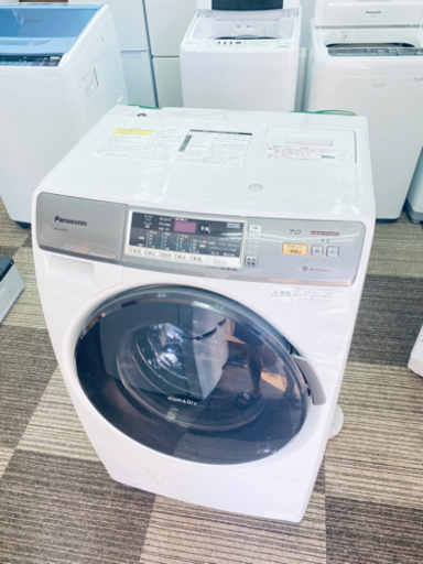 予約販売 Panasonic=(^.^)=ドラム式電気洗濯乾燥機/洗濯:7.0kg/乾燥 ...