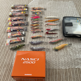 エギ、リール、ヨーヅリ パタパタ シマノ など 様々計30本
