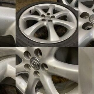 【BS BLIZZAK REVO GZ 215/50R17】スタッドレス【トヨタ ウィッシュ 純正ホイール 17インチ 7J5HPCD100+45】　(VTO443)クレジットカード QRコード決済可能