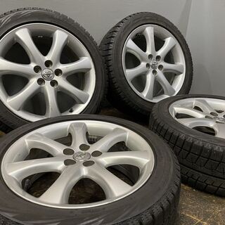 【BS BLIZZAK REVO GZ 215/50R17】スタッドレス【トヨタ ウィッシュ 純正ホイール 17インチ 7J5HPCD100+45】　(VTO443)クレジットカード QRコード決済可能