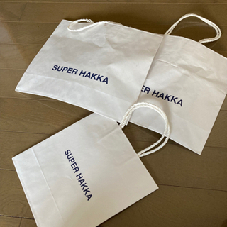 【ネット決済】SUPER HAKKA ショップ袋　3枚