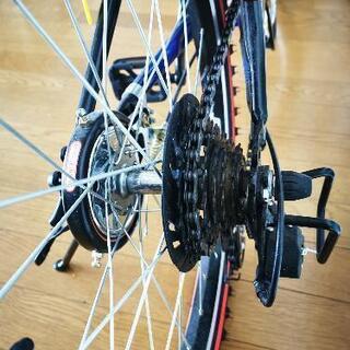 ほぼ未使用 ブリジストン 20インチジュニア自転車 6段変速 ダイナモライト