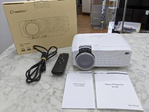 小型プロジェクター Crosstour P770 Wi-fi\u0026有線接続可能 【安心の3ヶ月保証】自社配送時代引き可※現金、クレジット、スマホ決済対応※