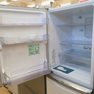 【試験済・未清掃】三菱 MR-C34WL-W 冷蔵庫 335L 三菱 335L 3ドア冷蔵庫✨MR-C34WL-W✨2012年製 年式が