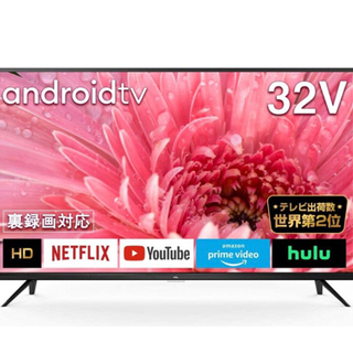 新品激安！TCL◇32型ハイビジョンスマートテレビ◇Androi...