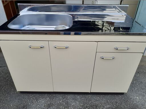 【中古】キッチン流し台（左水槽）