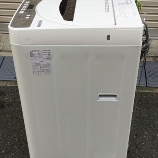 RKGSE-596】特価！シャープ/SHARP/4.5kg/全自動洗濯機/ES-GE4B-C/中古