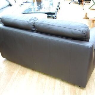 フランスベッド 2人掛けソファ 幅152×奥88×高79cm ダークブラウン系 GRATO グラート FRANCEBED 札幌市 清田区 平岡