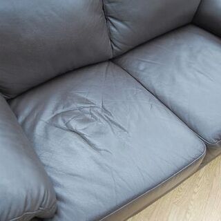 フランスベッド 2人掛けソファ 幅152×奥88×高79cm ダークブラウン系 GRATO グラート FRANCEBED 札幌市 清田区 平岡