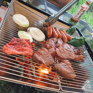 みんなでやろうよ‼️肉屋主催のBBQ🍖🤣