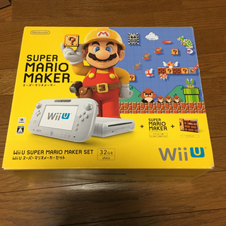 【ネット決済・配送可】WiiU スーパーマリオメーカーセット