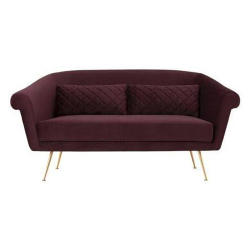 【Francfranc】Favori Sofa Purple Boudoir