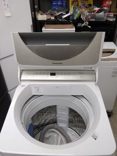 W163　洗濯機　Panasonic　2019年製　8ｋｇ　NA-FA80H7 　パナソニック　家電　洗濯　リサイクルショップ　ケイラック和光店 【近隣配達可能】 ケイラック　和光市　板橋区　練馬区　清瀬市　朝霞市　志木市　新座市　富士見市　ふじみ野市 三芳町　戸田市　蕨市　さいたま市(岩槻以外)　川越市　所沢市　上尾市　東京都　埼玉県