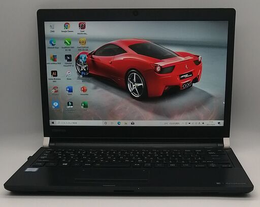 東芝ノートパソコン i5（中古）、4GBのメモリ、SSD256GB、13.3画面、Intel HD Graphics 620、HDMI、Usb 3.0、Windows10,Office 2019, CorelDraw2021,Photoshop2021, FilmoraX等