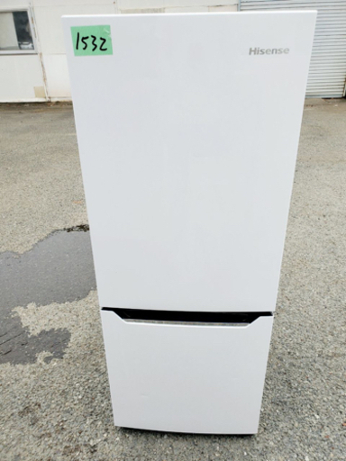 ✨2019年製✨1532番 Hisense✨2ドア冷凍冷蔵庫✨HR-D15C‼️