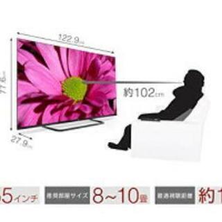 商談中 2021/10購入 [新品未開封メーカー保証1年] TCL 55V型 4K対応スマートテレビ 55P8S