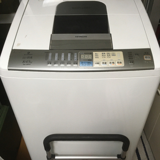 【引き取り限定】縦型洗濯乾燥機　白い約束　NW-D8MX