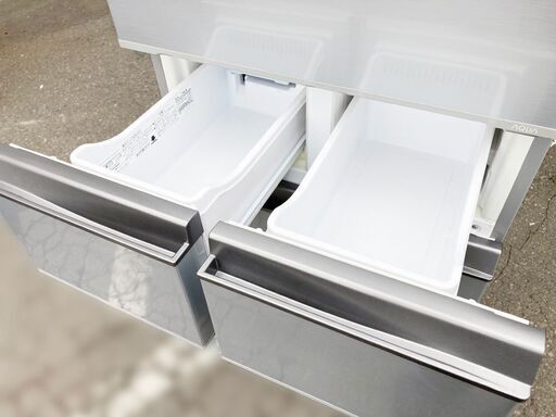 札幌市☆ アクア 大型格安 5ドア冷凍冷蔵庫 415L ◇自動製氷付き AQR