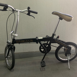 【ネット決済】【美品】中古JAGUAR折り畳み自転車