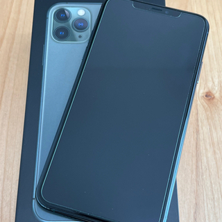 美品 iPhone11 ProMax 256GBミッドナイトグリーンSIMフリー 美品】iPhone11 Pro Max 256GB ミッドナイトグリーン 美品