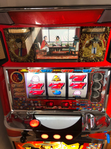 平和 パチスロ ルパン三世 ルパン一族の秘宝 中古パチスロ実機