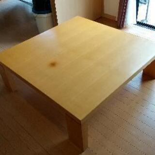 木製テーブル引取限定