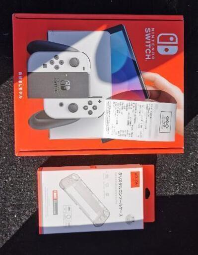 売約済 ニンテンドースイッチ有機ELホワイト＆保護ケース付