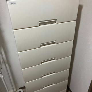【ネット決済】衣装ケース 7段 木製天板付き(7段ボックス)